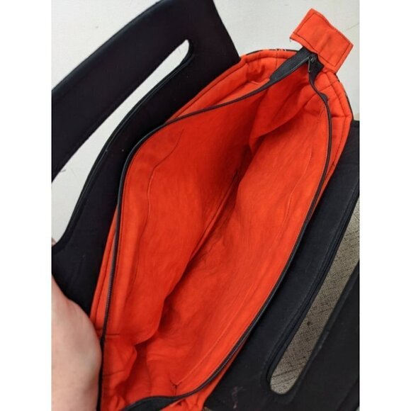 Baltimore Orioles Handmade Black Orange Lunch Tote Bag - Picture 3 of 4